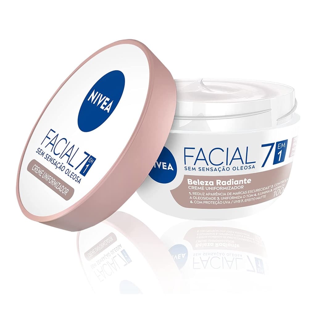 Creme Hidratante Facial Nivea Beleza Radiante Pele Negra