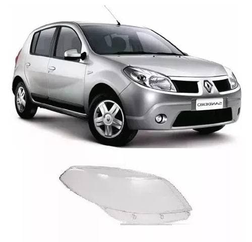 Lente Farol Principal Renault Sandero 2008 2009 2010