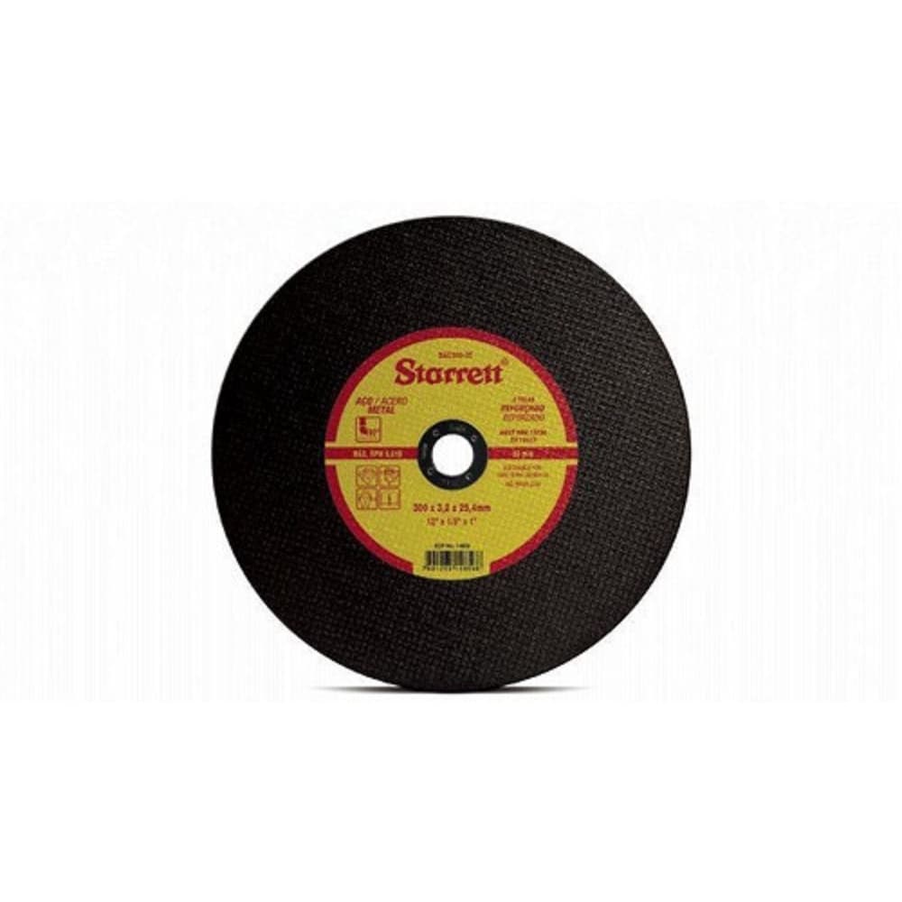 DISCO CORTE 300,0MM (12 ) X 3,2 X F25 2TEL P/FERRO STARRETT DAC300-35X