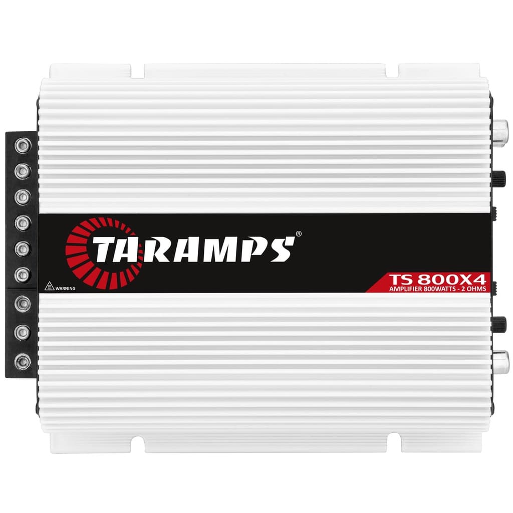 Modulo Amplificador Automotivo Taramps TS800X4 800W Rms 4 Canais 2 Ohms TS800