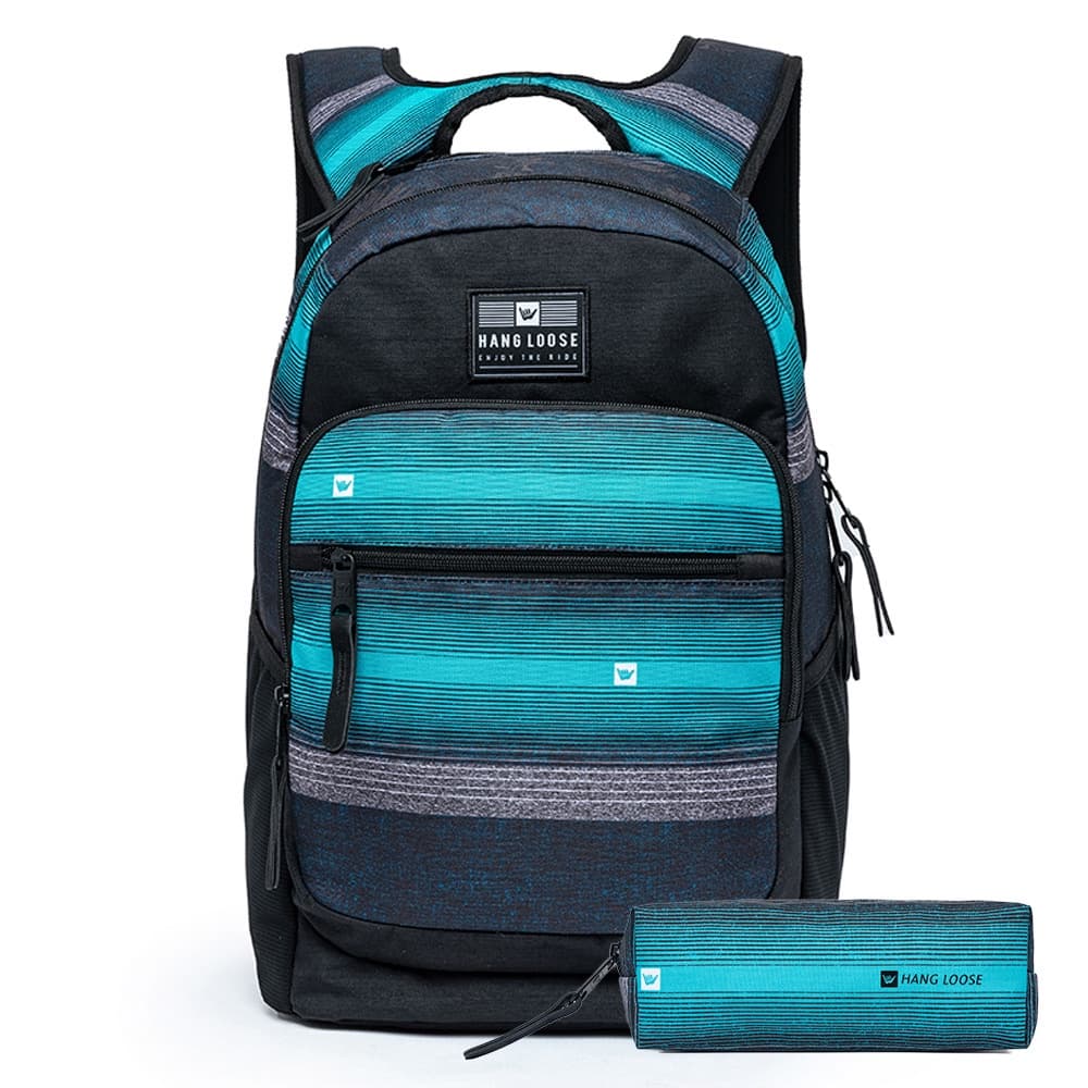 Mochila Hang Loose Estojo Original Reforçada Moderna  Espaçosa