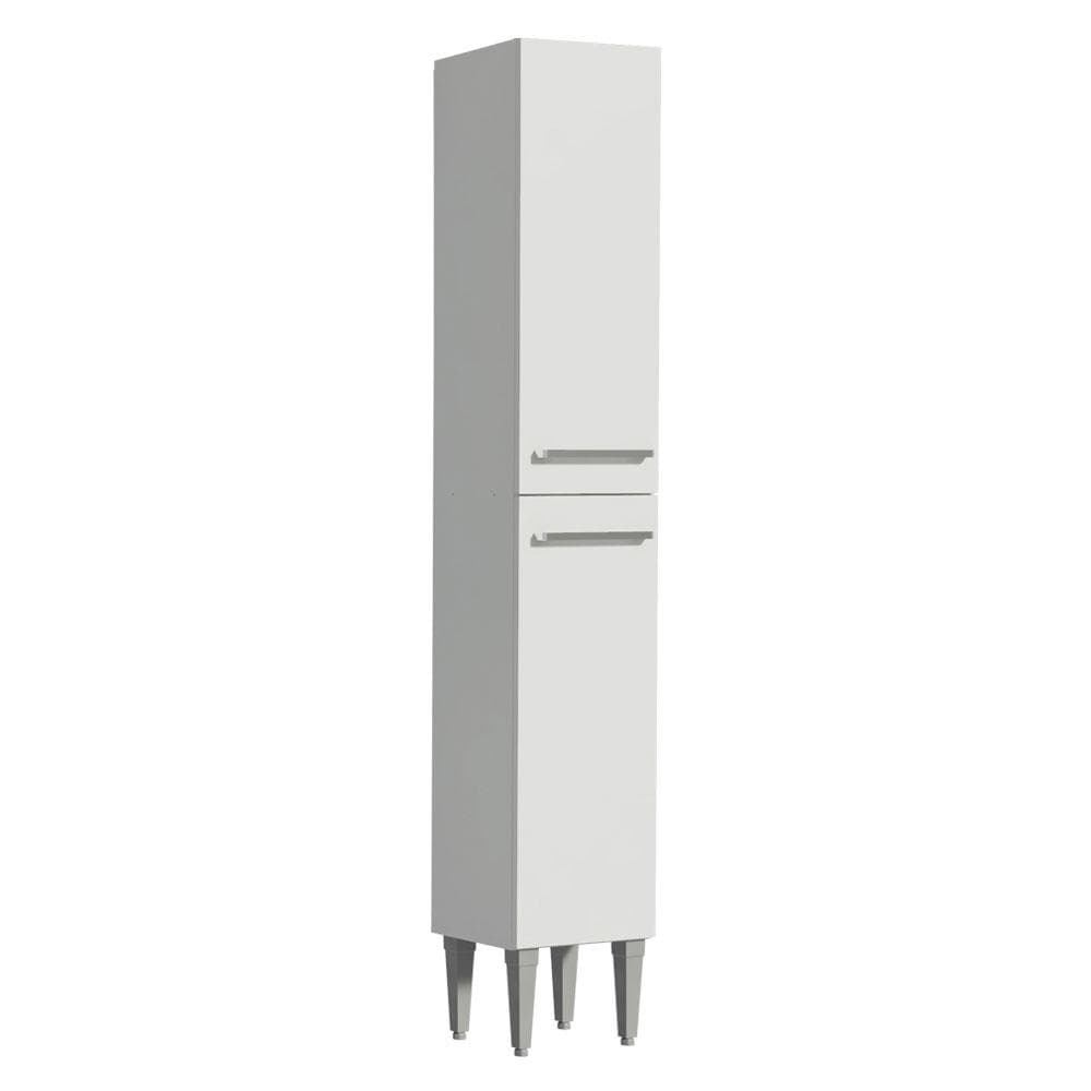 Paneleiro Armário de Cozinha 2 Portas Branco Emilly Madesa