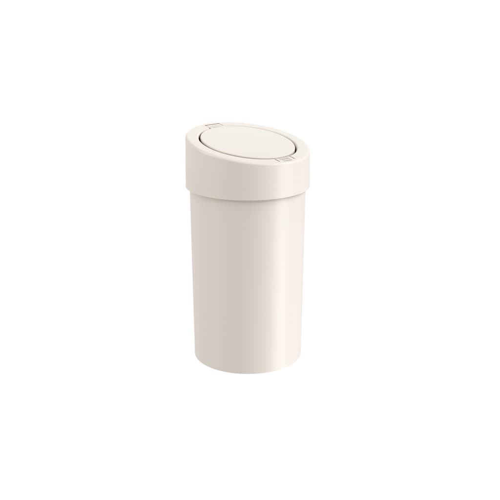 Lixeira Com Abertura Click Coza Press 9 Litros Light Gray