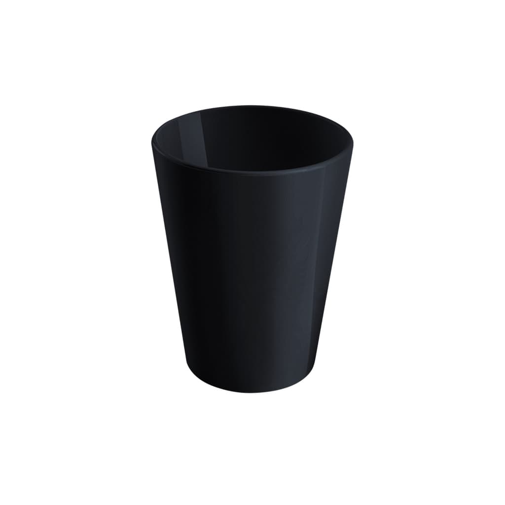 Copo Coza Casual 200 ml Preto - Perfeito para servir qualquer tipo de bebida.