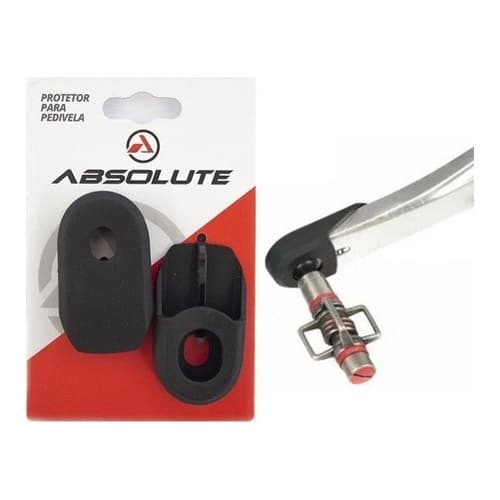 Protetor Absolute Para Ponta Pedivela Bicicleta Borracha