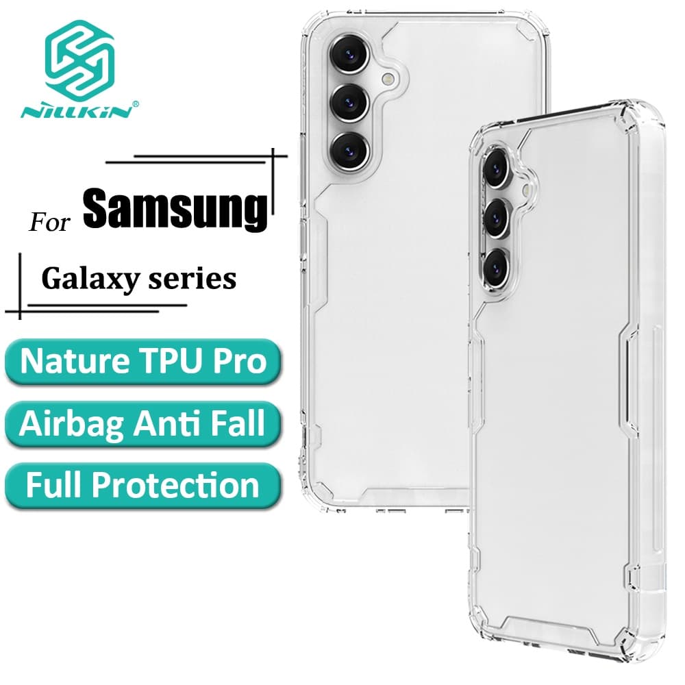 Nillkin Nature Pro Capa Para Samsung Galaxy A57/A56 De Telefone Ultrafina Transparente À Prova De Choque Macia