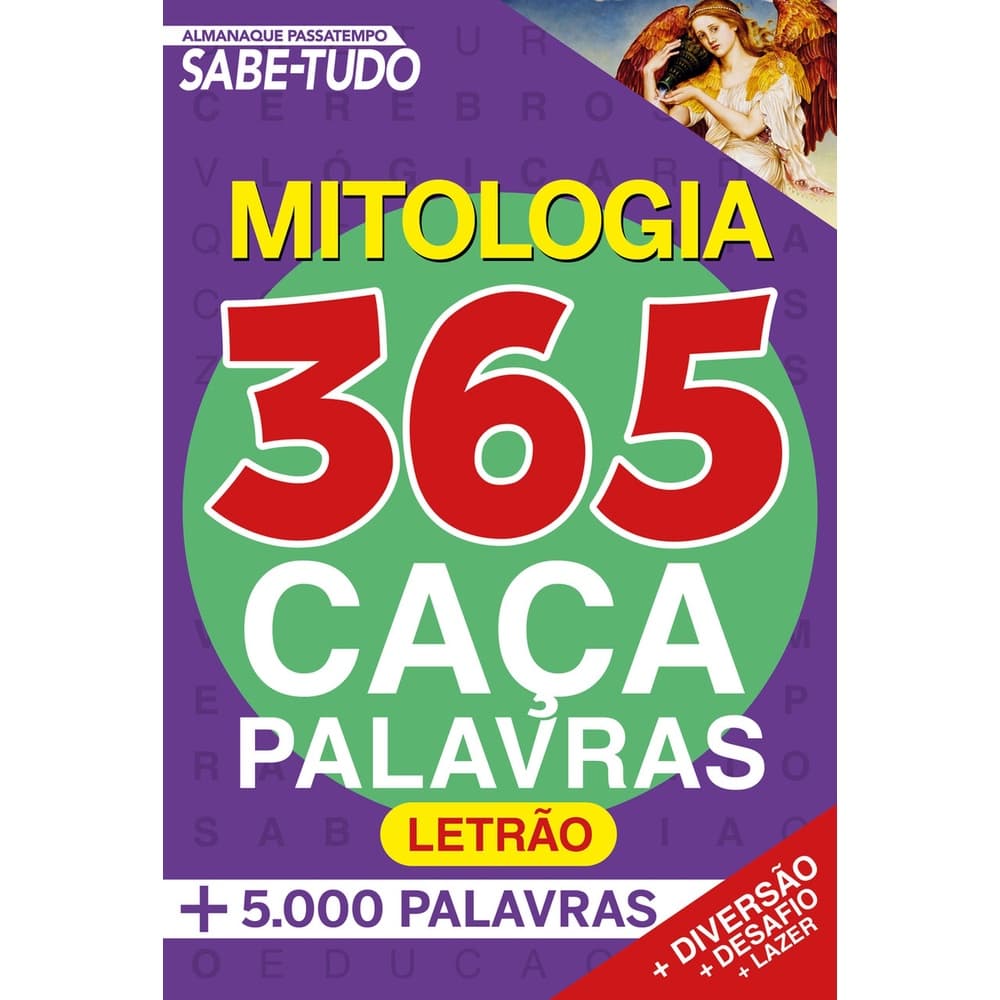 Almanaque Passatempos SabeTudo 365 Caça-Palavras | Mitologia