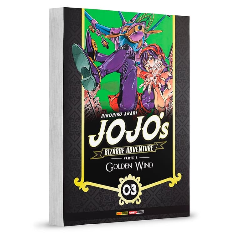 Mangá - Jojos Bizarre Adventure 03 - Parte 5: Golden Wind
