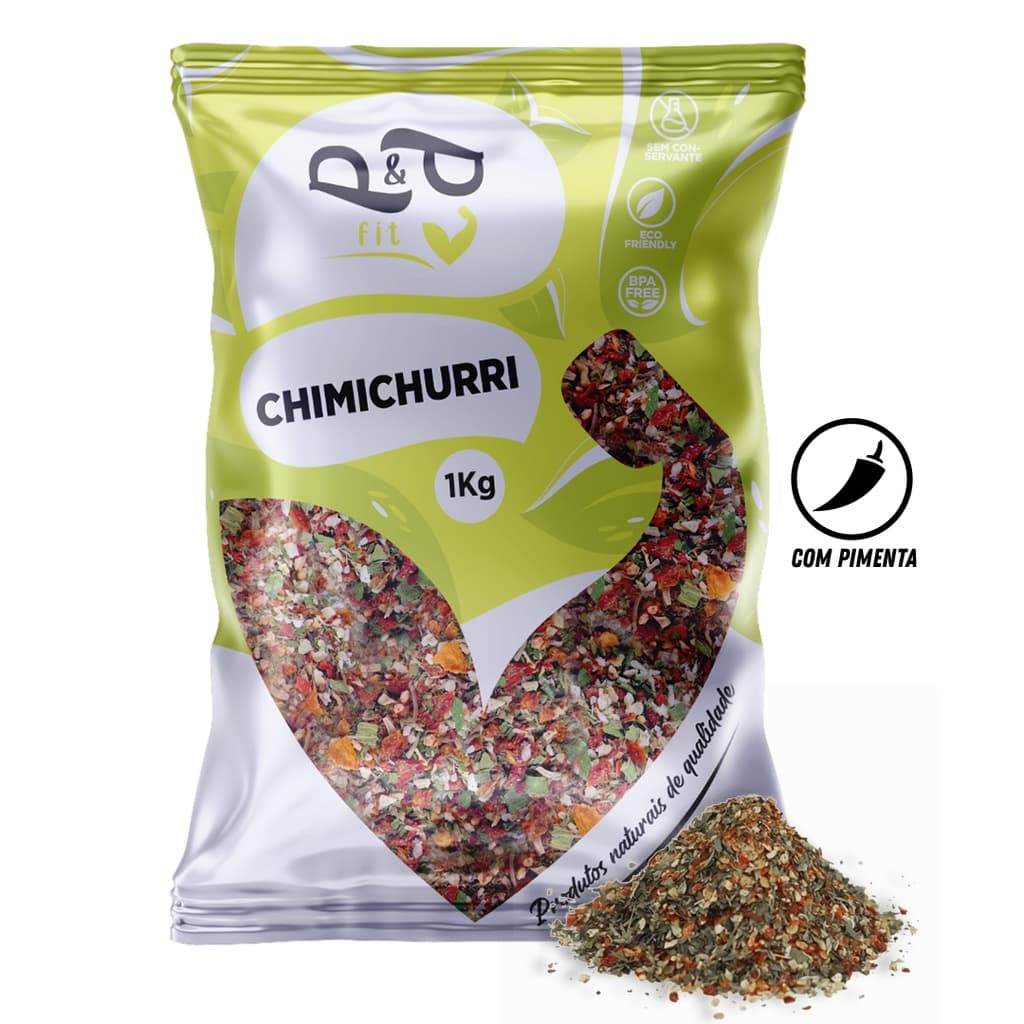 Tempero Chimichurri Com Pimenta 1Kg - P&P