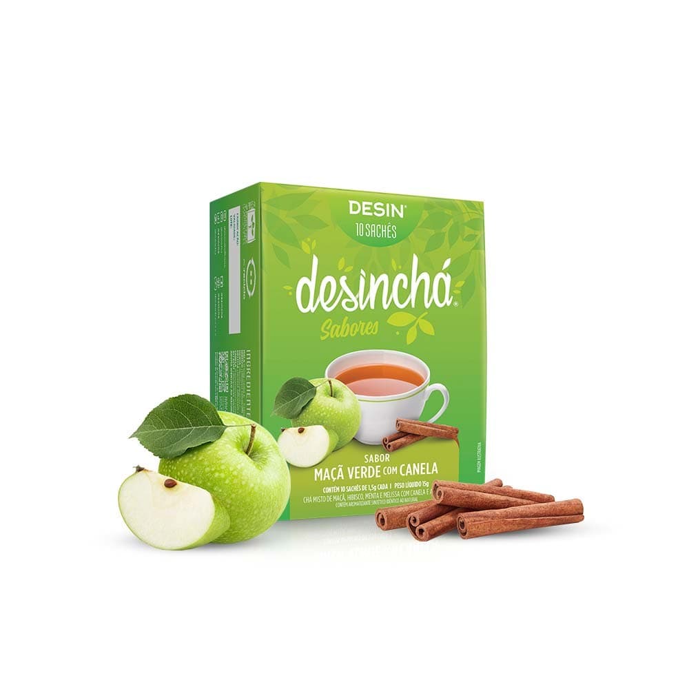 Desinchá 10 -  Maçã Verde com Canela