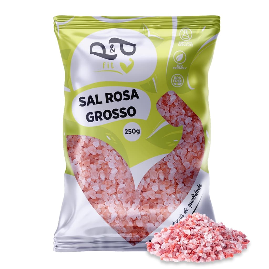 Sal Rosa do Himalaia Grosso 250g - P&P