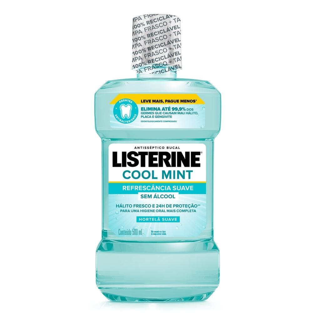 Enxaguante Bucal Listerine Zero 500ml