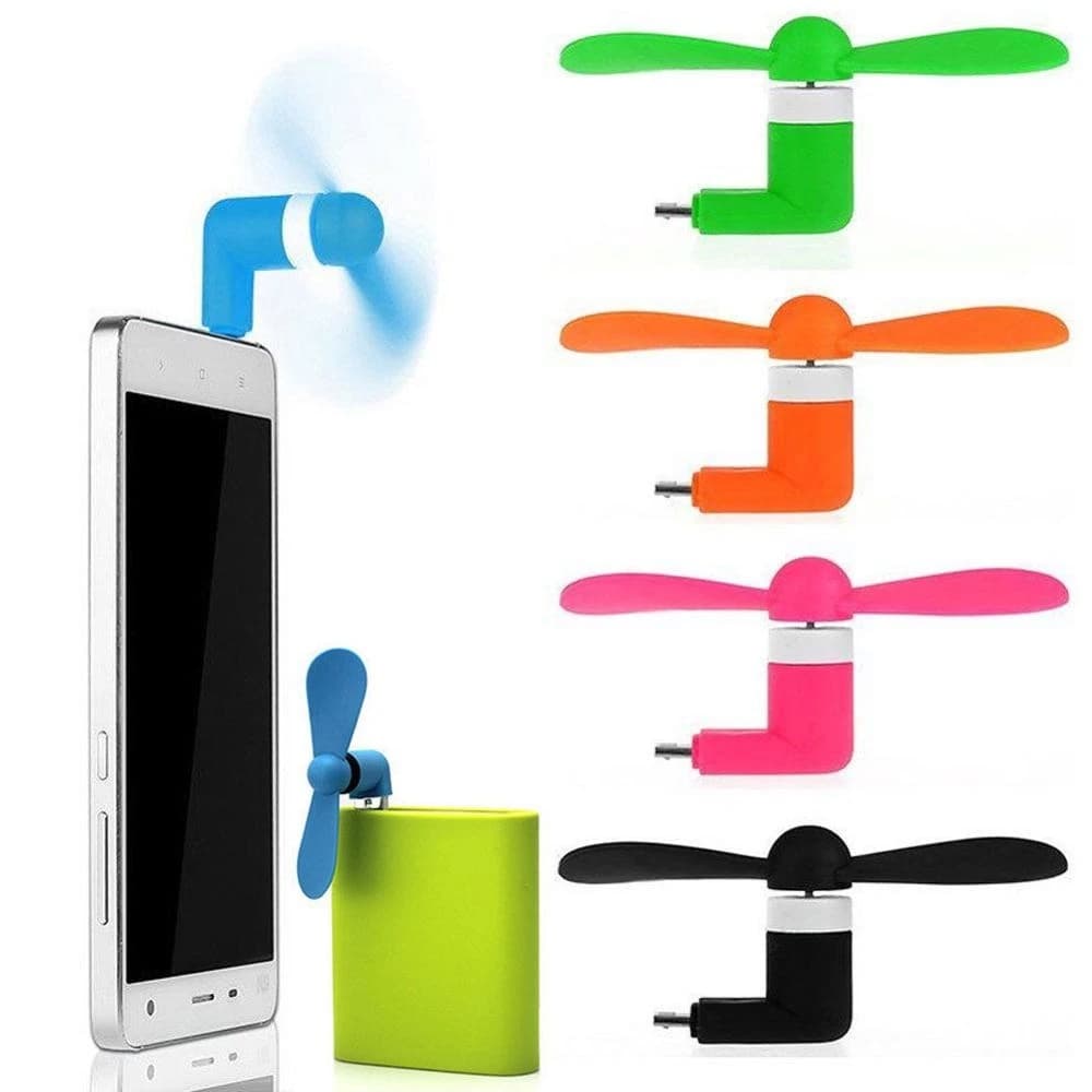 Ventilador Celular Portátil Velocidade Forte Android Iphone