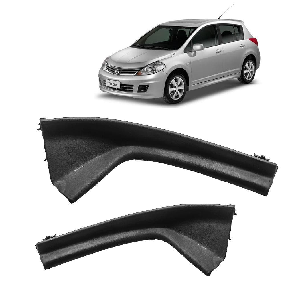Par acabamento Churrasqueira Nissan Tiida Parabrisa