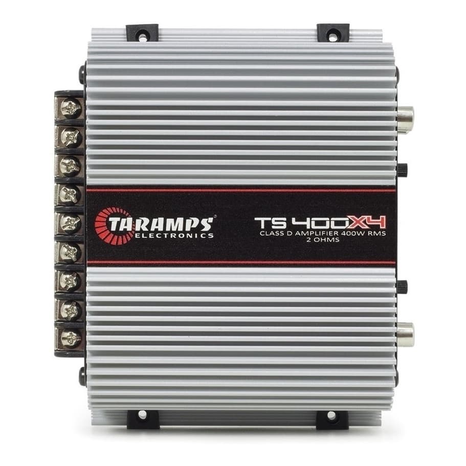 modulo amplificador potencia taramps ts400 400x4 4 canais 400 watts rms 2 ohms mono stereo
