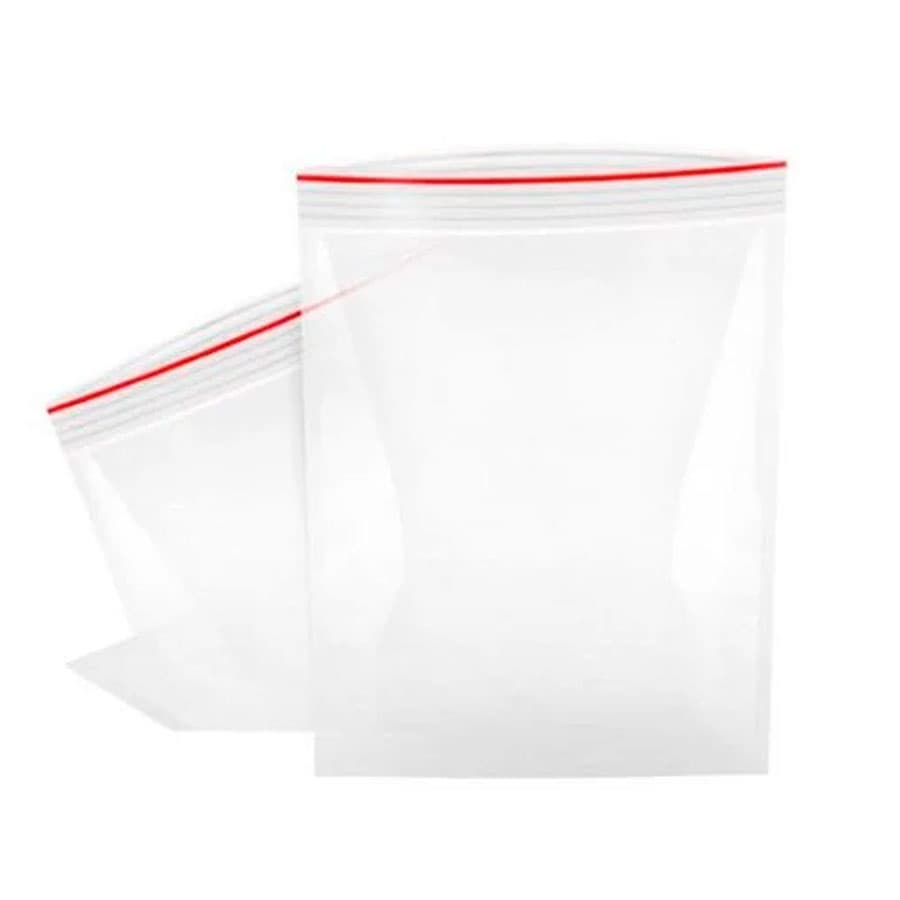 Saco Zip Transparente 5x7cm - 100 Unidades - Rizzo Embalagens
