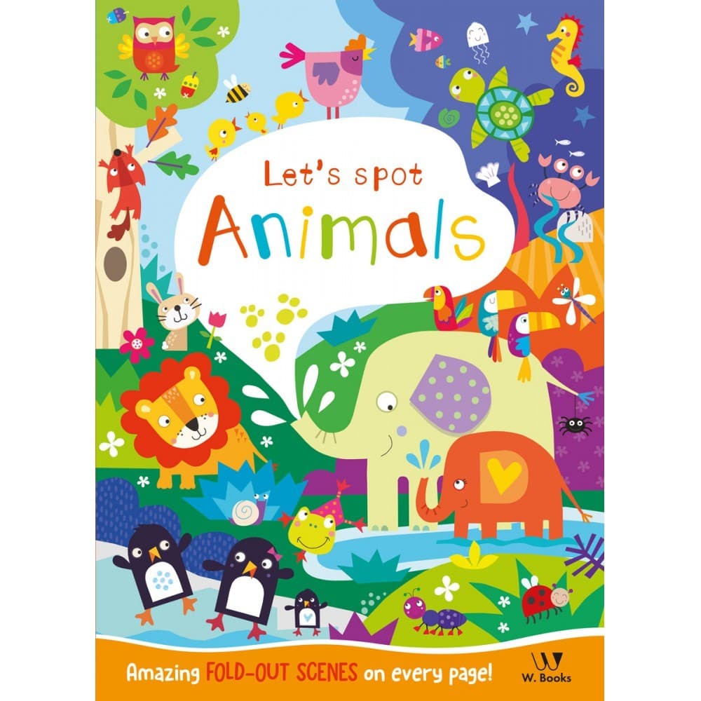 Livro Procure e encontre Animals W.Books