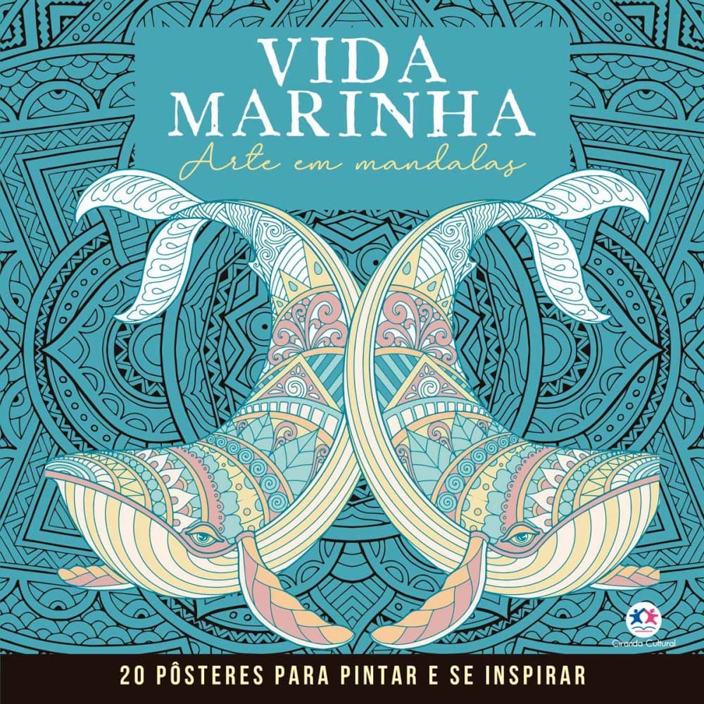 Livro Livro para colorir Vida Marinha - Mandalas para Pintar e se