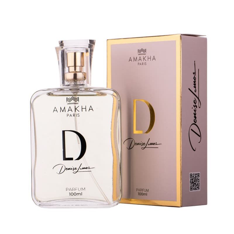 Perfume Feminino D by Denise Lemos 100ml  Amakha Paris - Floral Frutal Doce e Elegante