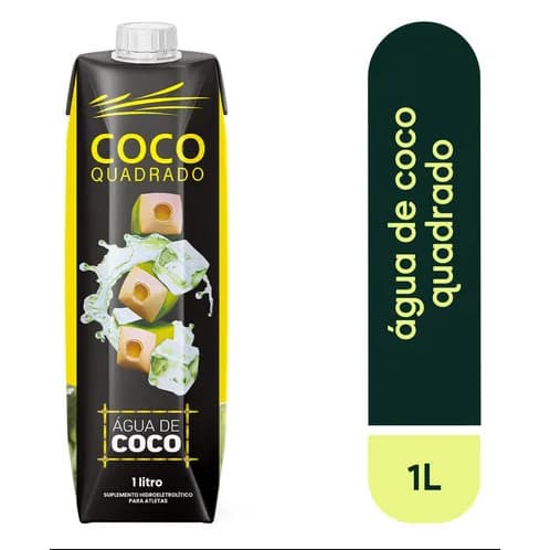 Água De Coco Quadrado Mult Bev 1 Litro