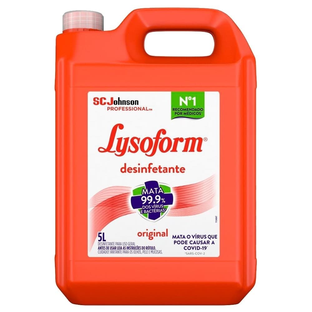 Desinfetante Líquido Lysoform Original 5 Litros