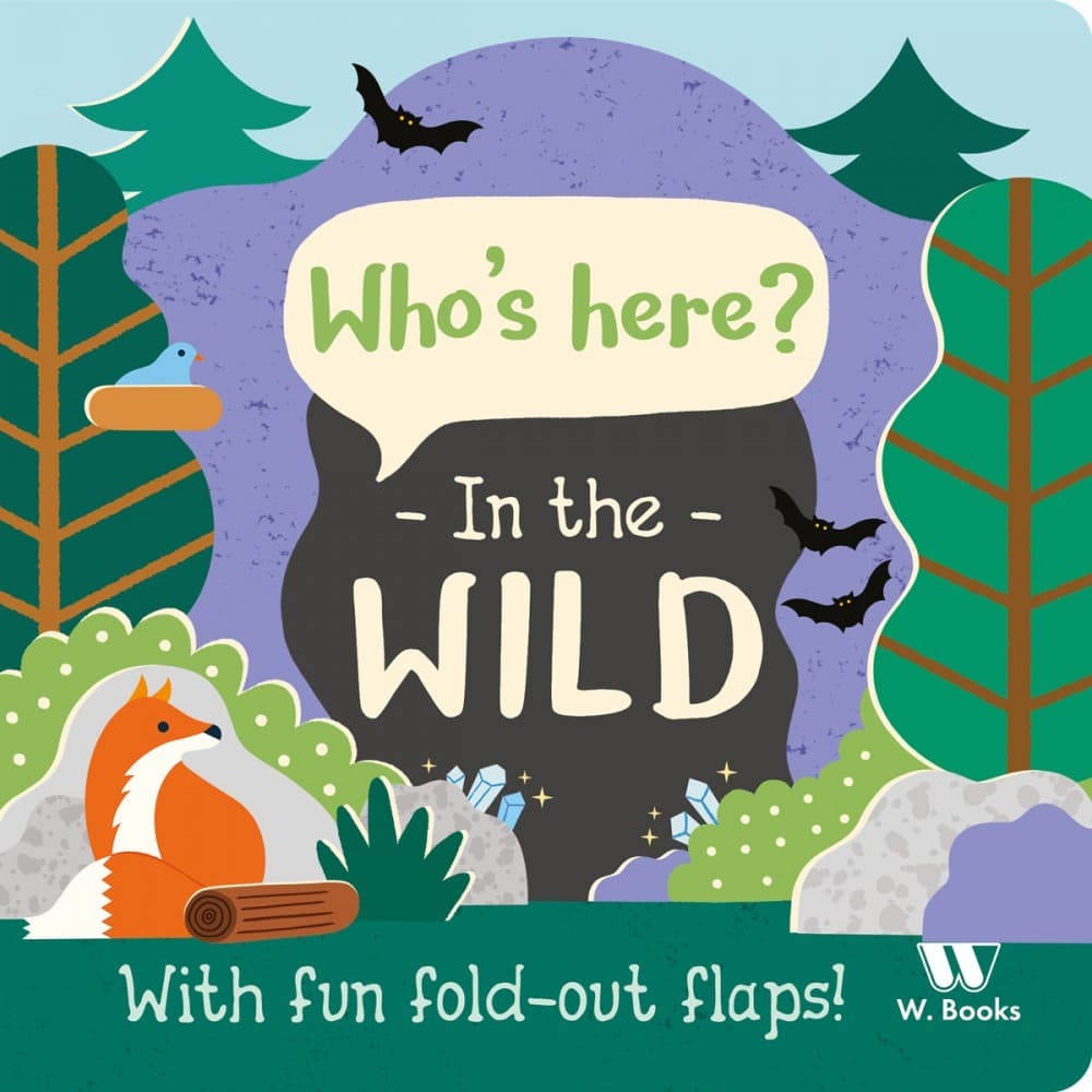 Livro Cartonado Who's here? In the wild W.Books
