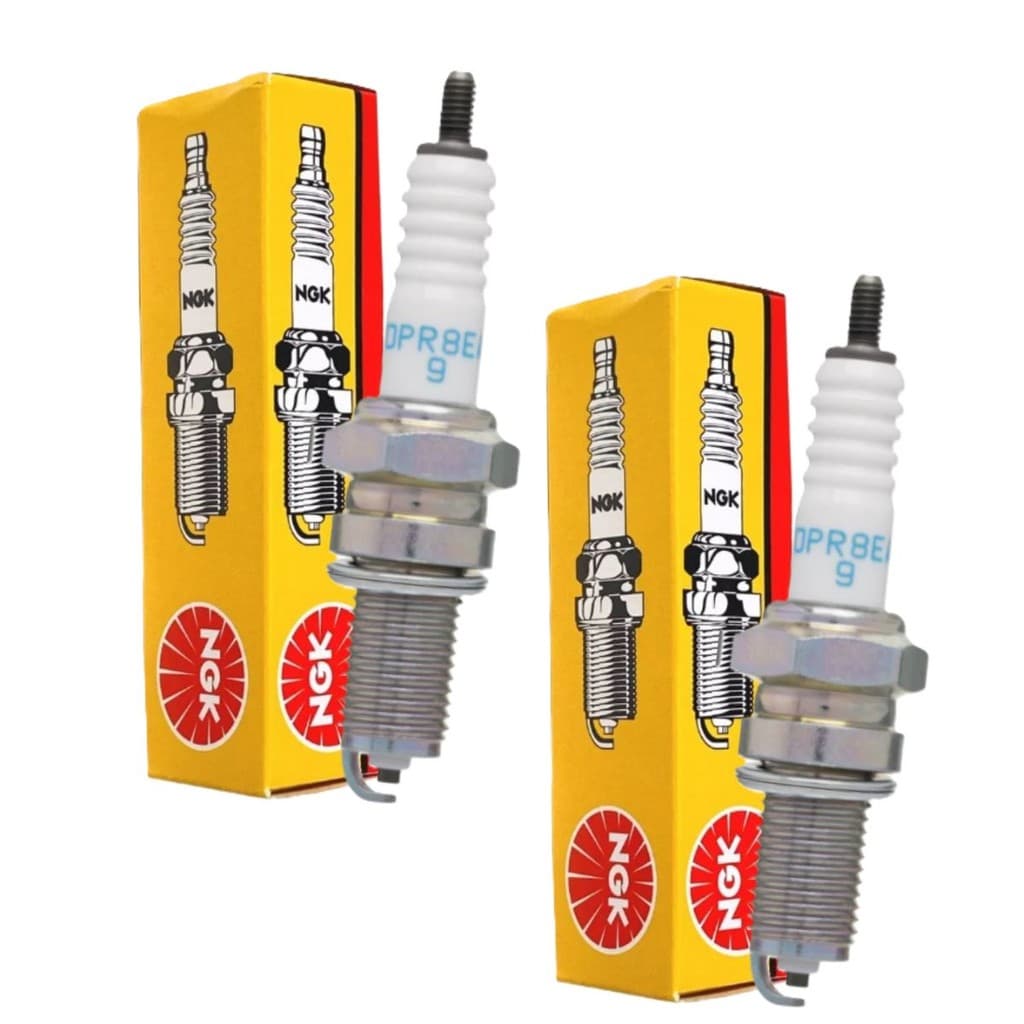 Kit Velas de Ignição P/ Suzuki Gs 500e DPR8EA-9 (2 Unidades) Ngk