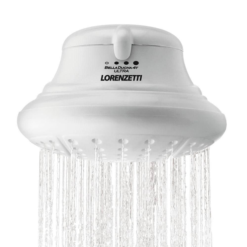 Chuveiro Lorenzetti Bella Ducha Ultra 4 Temperaturas Branca 6800w, 110V