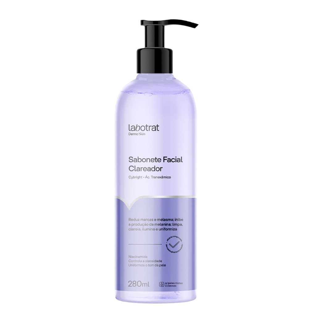 Sabonete Clareador Facial Dermo Niacinamida Labotrat 280ml