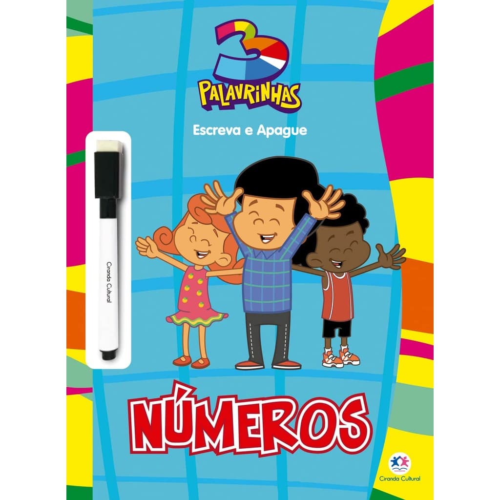 Escreva e apague | 3 Palavrinhas | Números