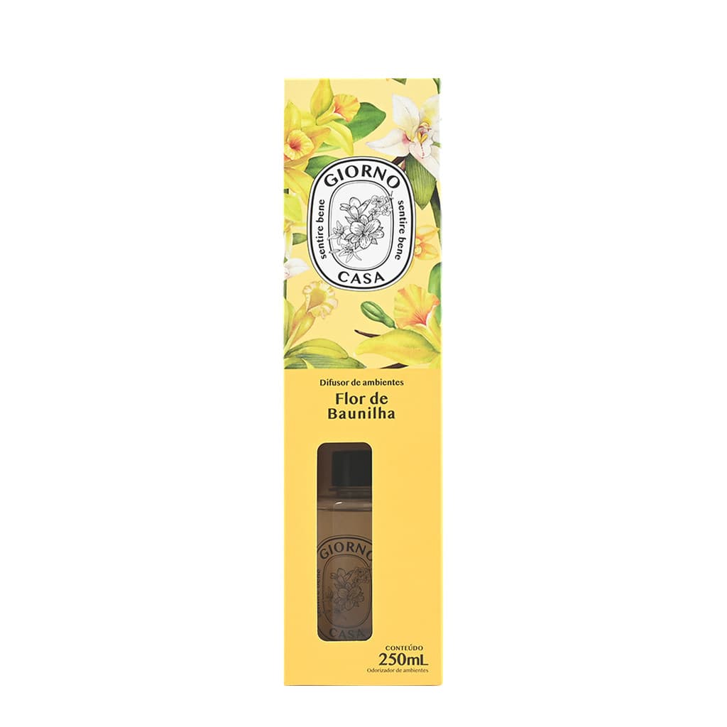 Giorno Casa Flor de Baunilha - Difusor de Ambiente 250ml