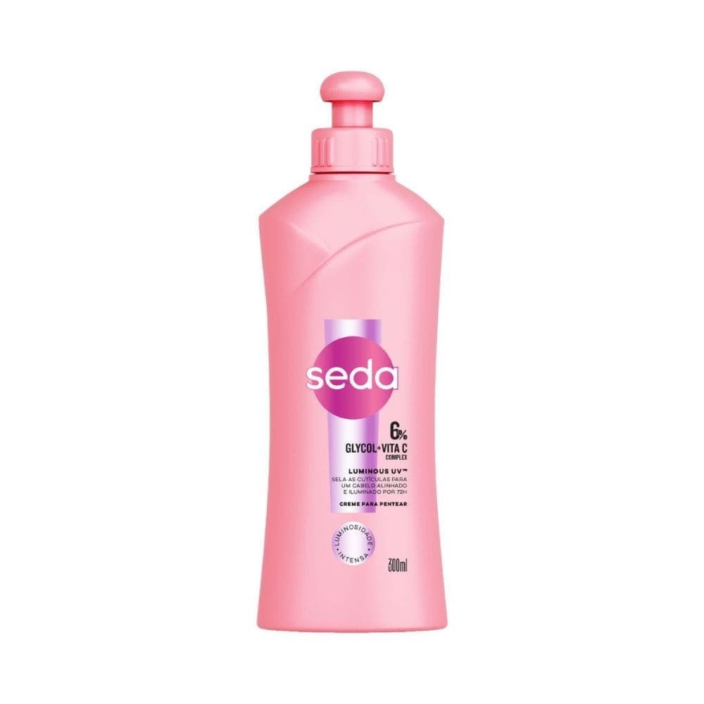 Creme de Pentear Seda Luminous Glycol UV 300ml