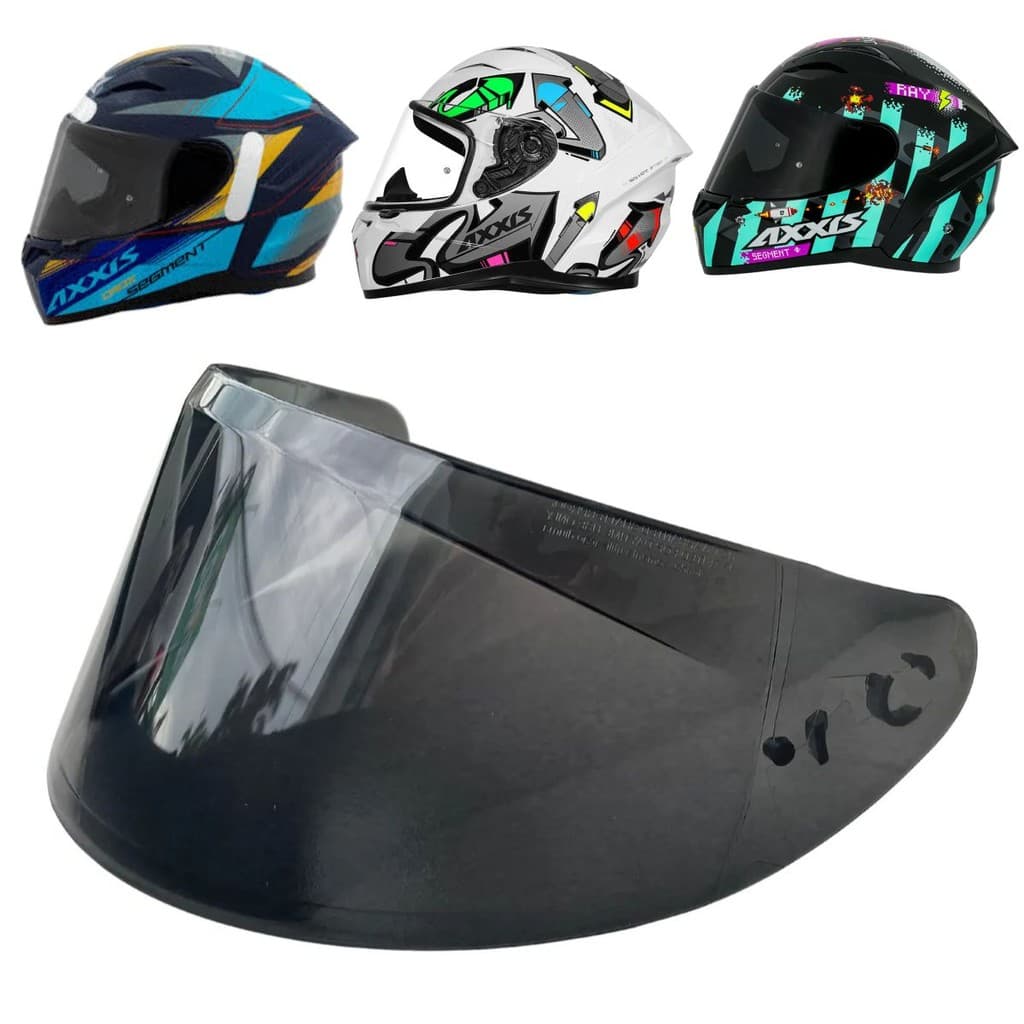 Viseira Antirrisco Para Capacete Axxis Segment 2.2mm