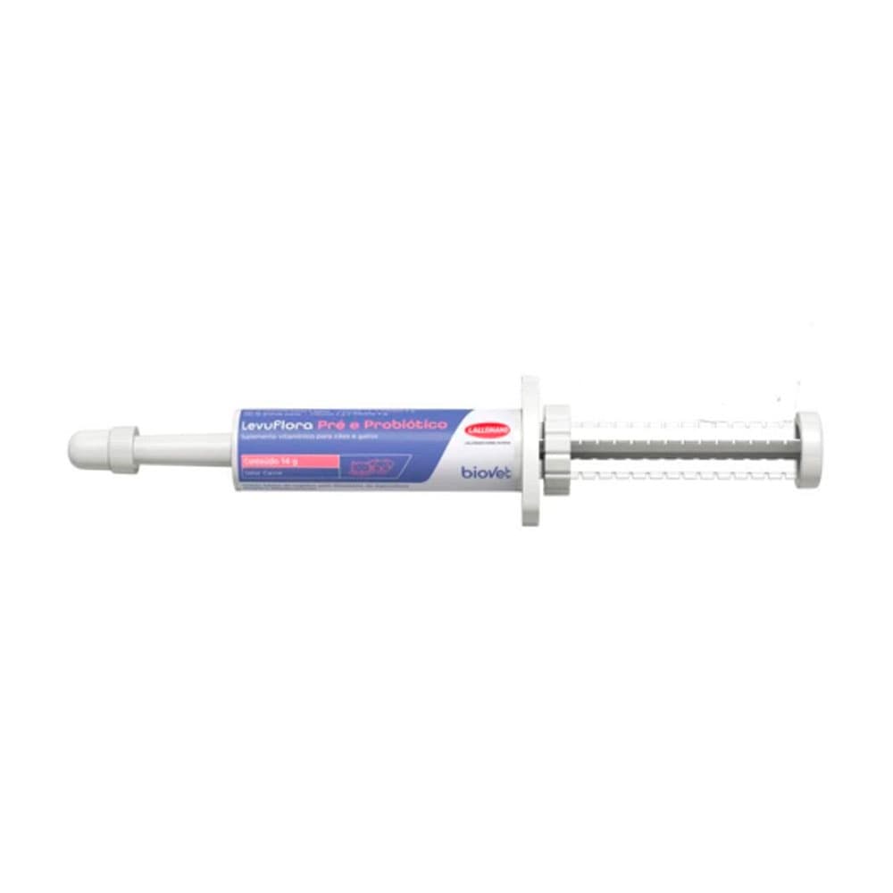 Suplemento Levu Flora Pré e Probiótico Biovet 14g
