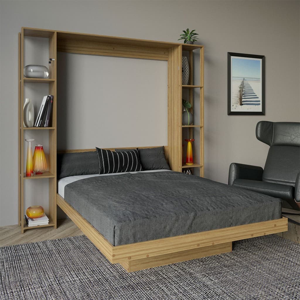 Cama de Casal Articulada 8 Prateleiras 2 Nichos CM8040 - Tecno Mobili