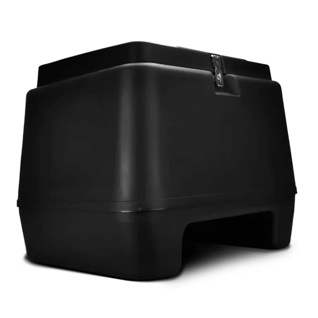Baú Bauleto Moto Traseiro 80 Litros Plástico Injetado BP-06PT - Pro Tork