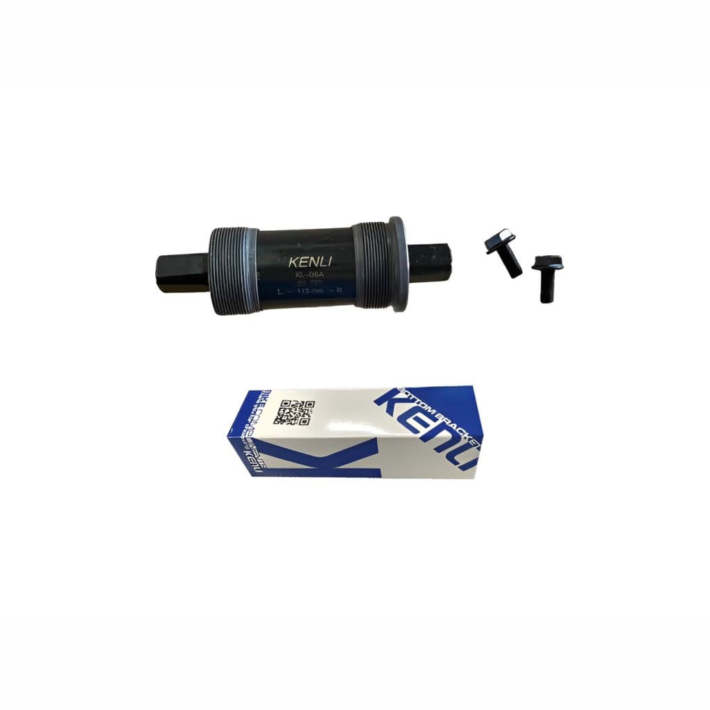 Movimento Central 113mm Aço Selado com Rolamento Marrom Kenli KL-08A-113