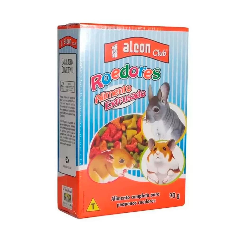 Ração Para Roedores Extrusados Alcon 90g