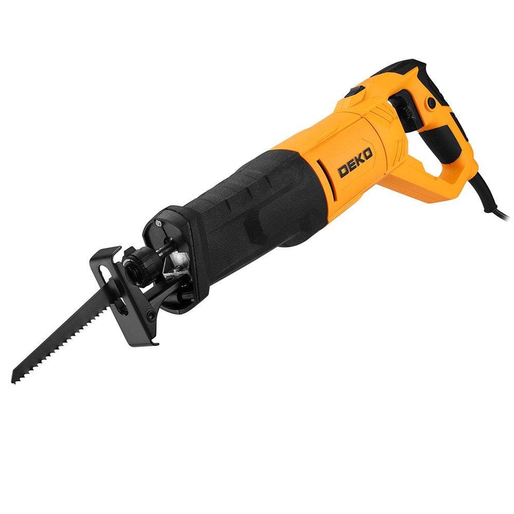 Serra Sabre Profissional 220v Potência 850W 60Hz 2800rpm Madeira Metal Tubo Aço Oco - Deko