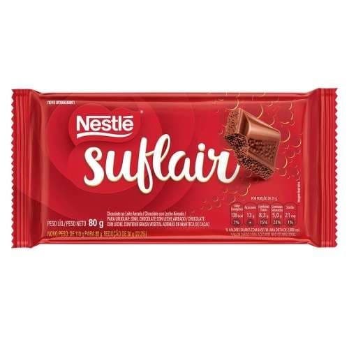 Chocolate ao Leite Aerado Suflair 80g Nestlé
