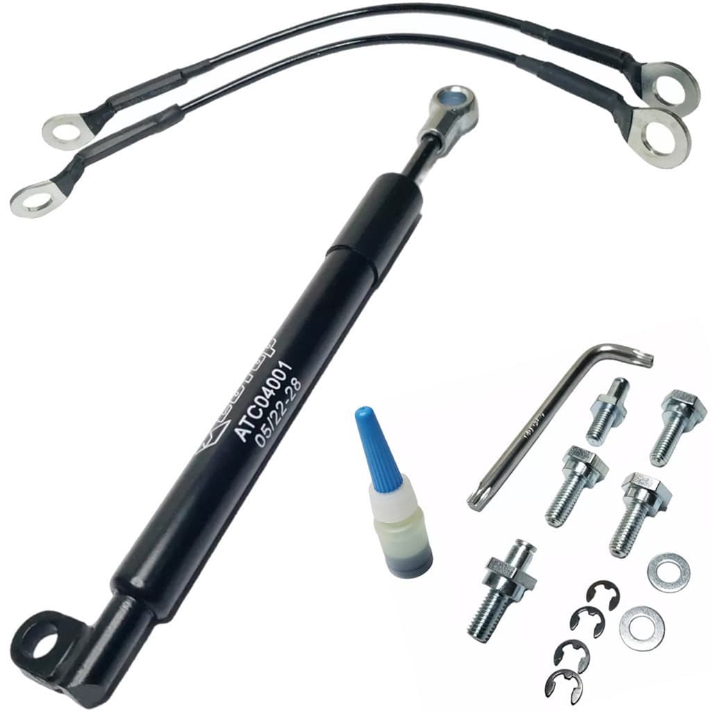 Amortecedor Tampa Da Caçamba S10 2.4 2.5 2.8 8v 16v Duramax Diesel Flexpower 2013 A 2015
