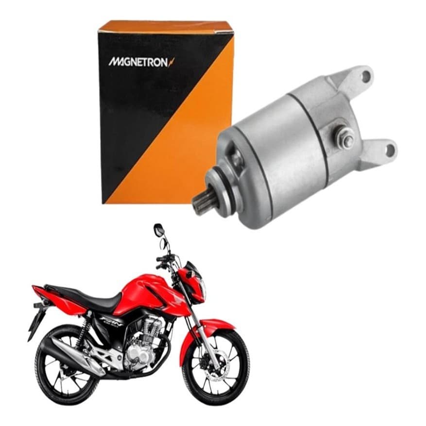 Motor Partida Arranque Bros NXR 160 XRE 190 Cg Titan Fan 160 2016 2017 a 2026 Original Magnetron