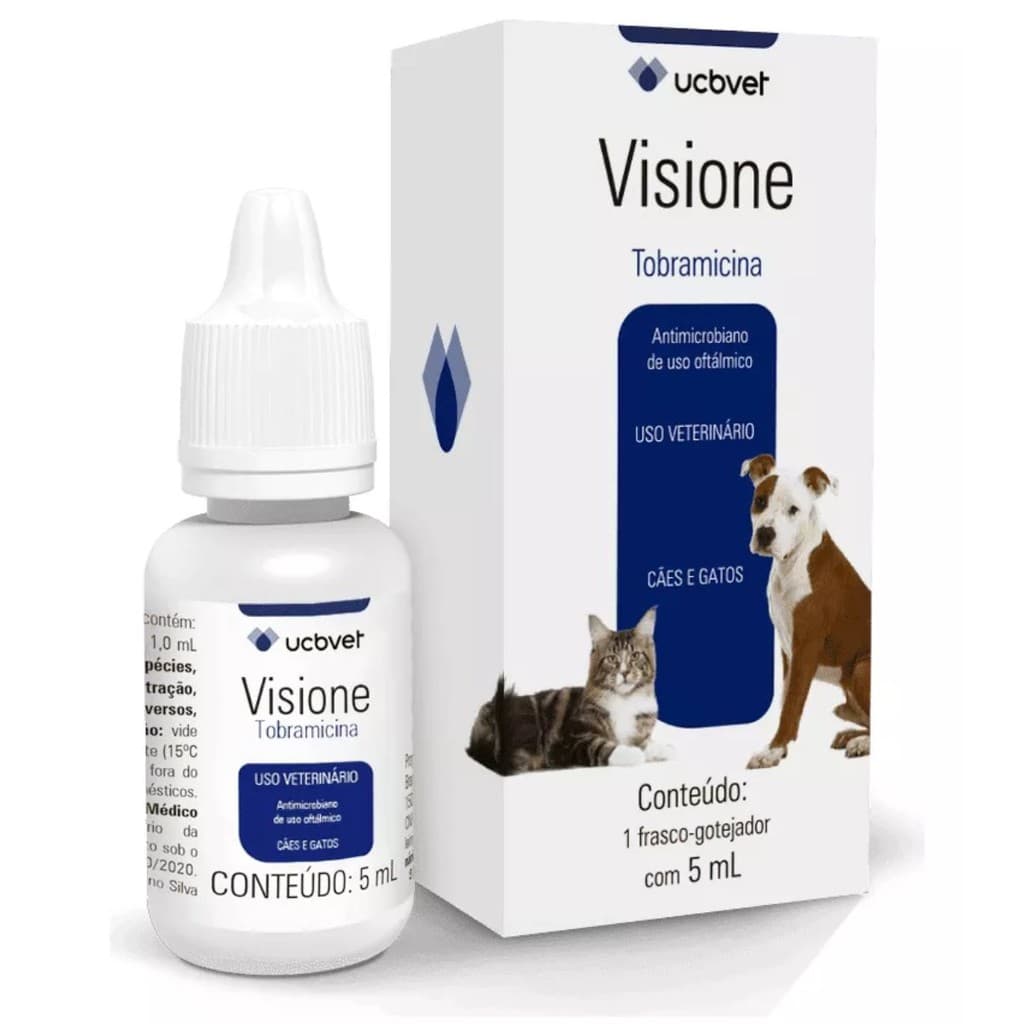 Visione 5ML Colírio Solução Oftálmica Estéril Antimicrobiana