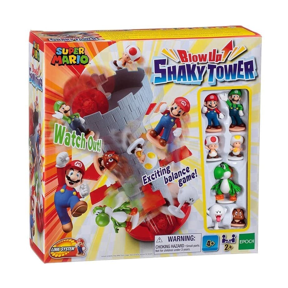 Super Mario - Jogo Blow Up! Shaky Tower - Epoch