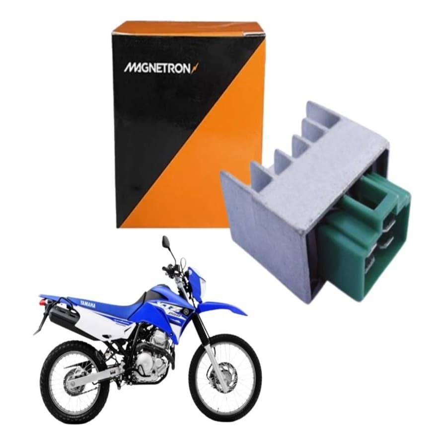 Regulador Retificador Voltagem Xtz 125 YBR 125 FACTOR 125 CRYPTON 115 XTZ 125 2002 2003 a 2016 Original Magnetron