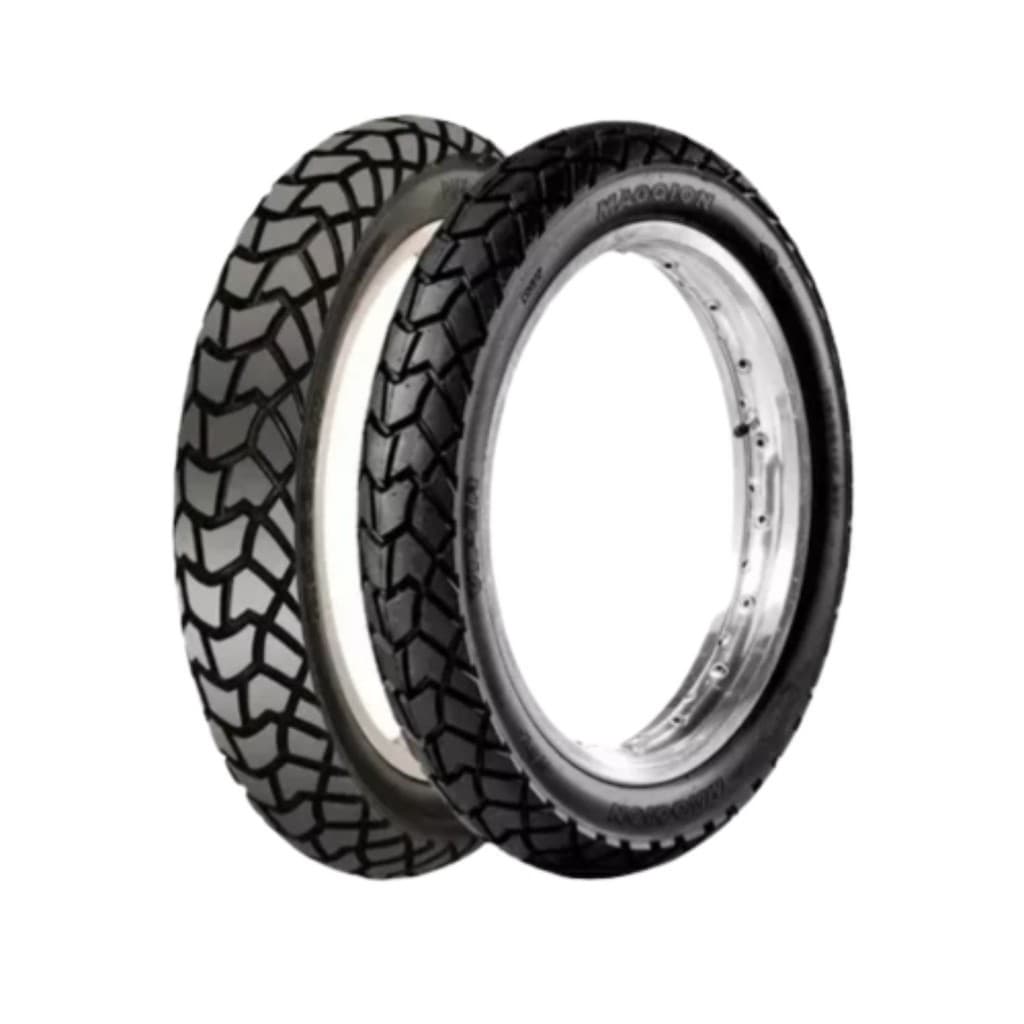 Par de Pneu Para Moto Trail Viper 120/80-18 Traseiro e 90/90-21 Dianteiro Maggion Para Uso C/Câmara