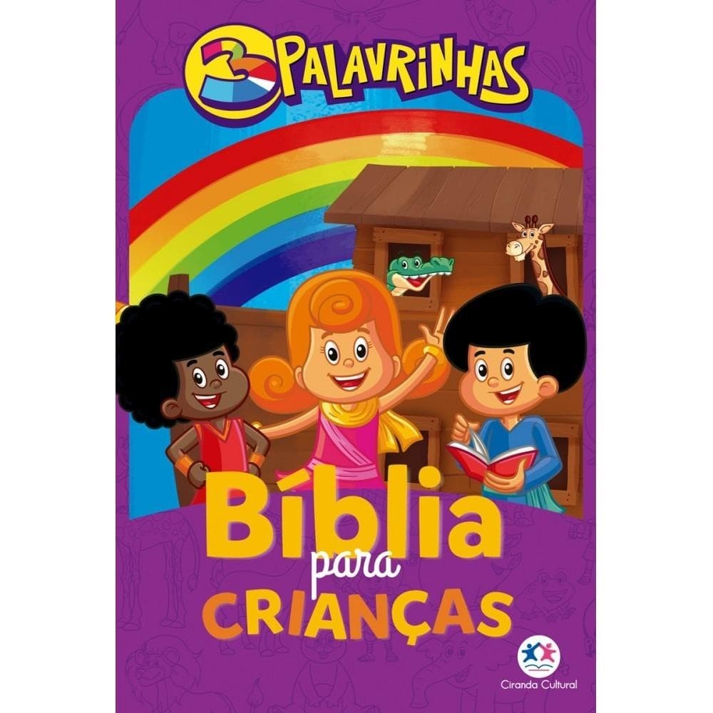 Livro 3 Palavrinhas - Bíblia para crianças