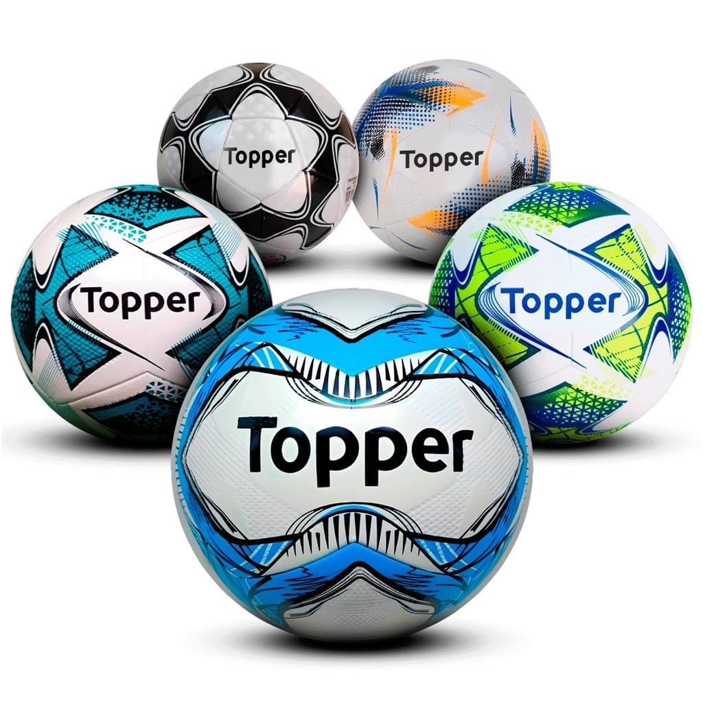 Bola de Futebol Topper Campo Futsal Society Oficial