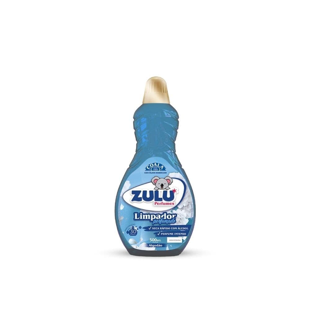 Limpador Perfumado Zulu Perfumes / Coala Algodão 500ml