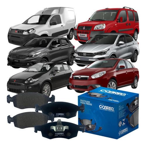Pastilha de Freio Cobreq Cronos Grand Siena Fiorino Doblo Punto Sporting
